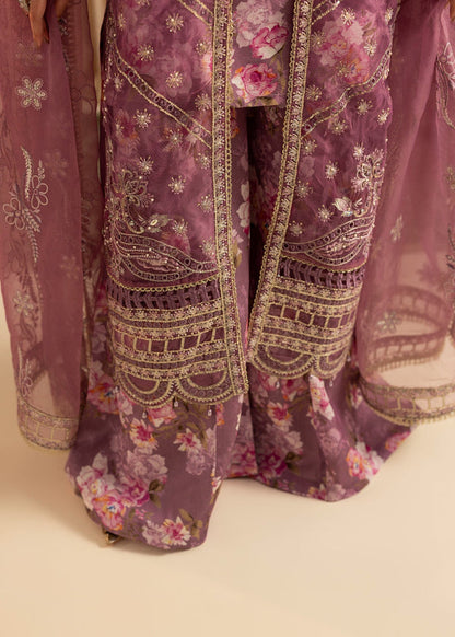 Maryum N Maria | Vasl Pret | UN-08 - LAVENDER by Diara Couture - Designer Dress - Type : Ladies Clothes - Available at Saira Sultan - 100% Original 