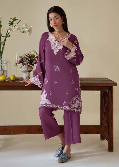 Saira Shakira | Basic Pret 25 | Mist - Pakistani Designer Dress - by Saira Shakira - Type : Ladies Clothes - 100% Original at Saira Sultan