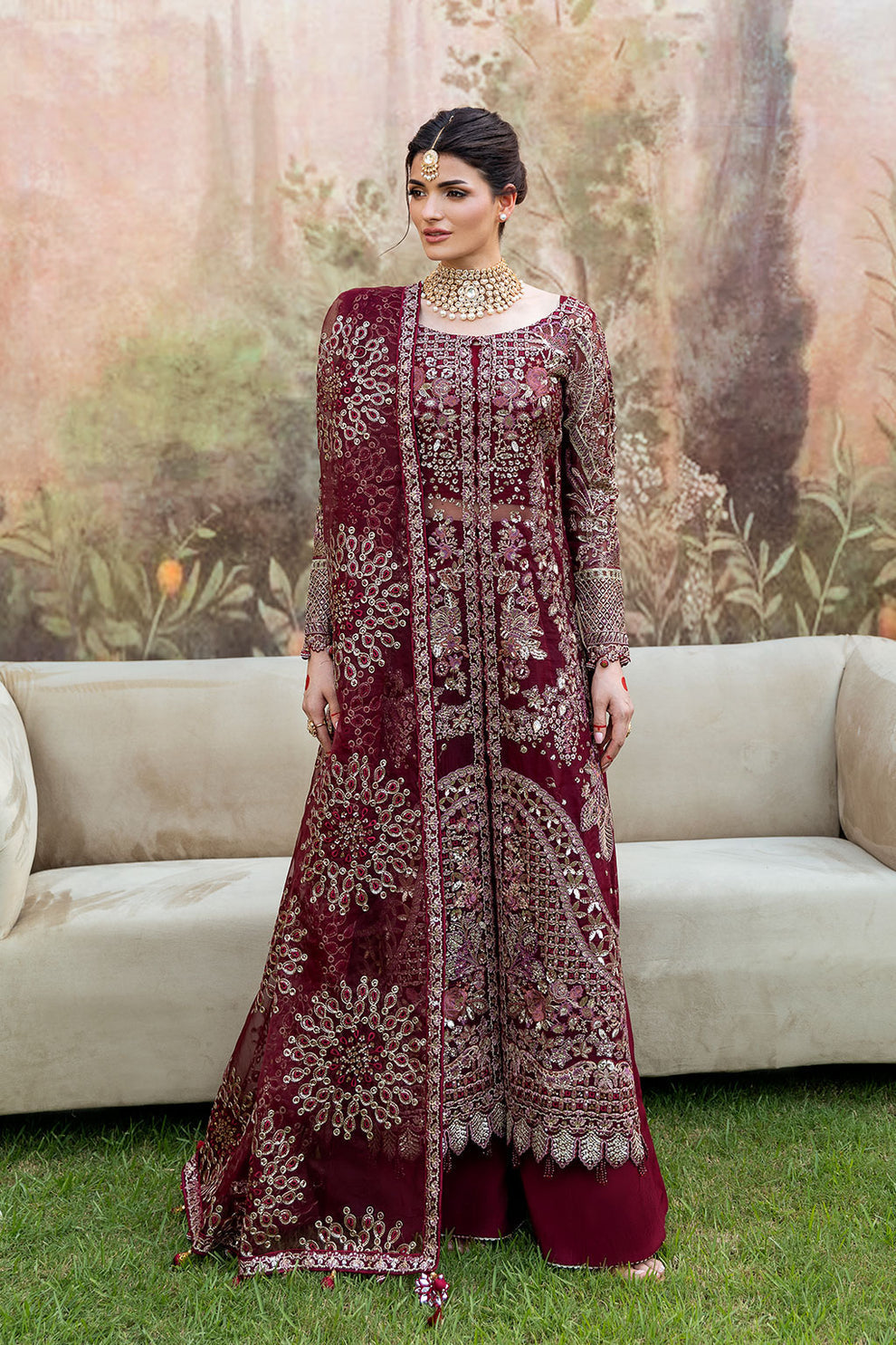 Shagna | Mehfil Festive Formals | SF-07-AMANAT - Pakistani Designer Dress - by Ramsha - Type : Ladies Clothes - 100% Original at Saira Sultan