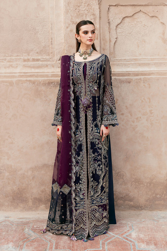 Shagna | Mehfil Festive Formals | SF-09-NEEL - Pakistani Designer Dress - by Ramsha - Type : Ladies Clothes - 100% Original at Saira Sultan