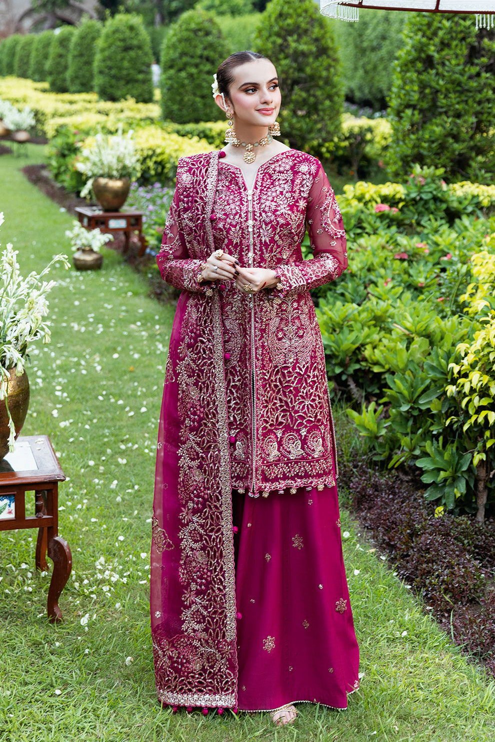Shagna | Mehfil Festive Formals | SF-03- MAHER - Pakistani Designer Dress - by Ramsha - Type : Ladies Clothes - 100% Original at Saira Sultan