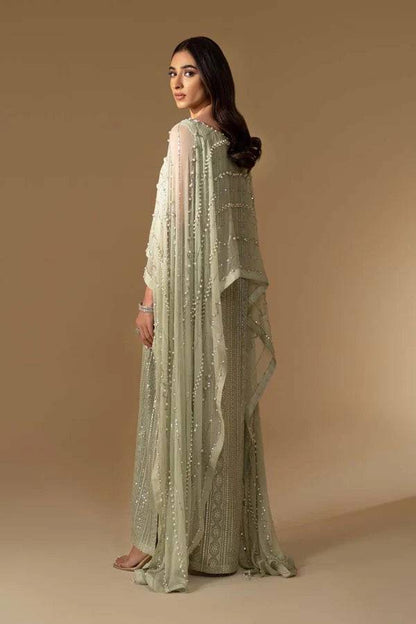 Jeem | Luxury Pret | MIA MINT GREEN - Pakistani Designer Dress - by Jeem | Type: Luxury - 100% Original at Saira Sultan