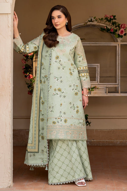 Alizeh | Levana Lawn | Mintel XS Mint Green Lawn