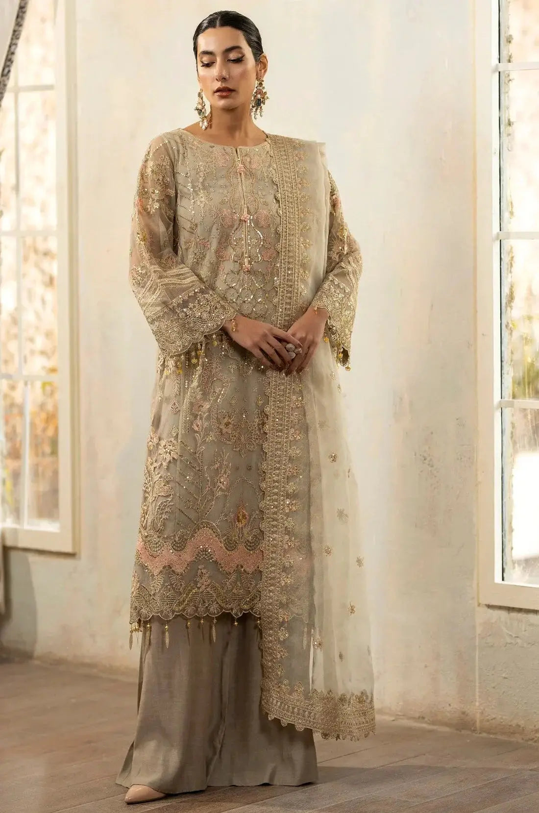 Mohagni | Janan Formals | ELANA MGL-03 - Pakistani Designer Dress - by Mohagni | Type: Formal - 100% Original at Saira Sultan