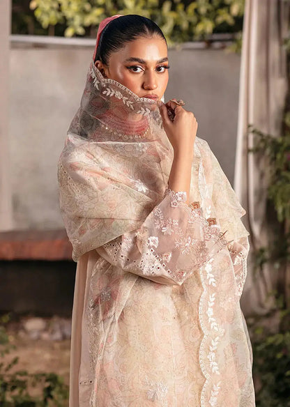 Mohagni | Muntazir Luxury Lawn 24 | CM-04 - Pakistani Designer Dress - by Mohagni | Type: Luxury - 100% Original at Saira Sultan