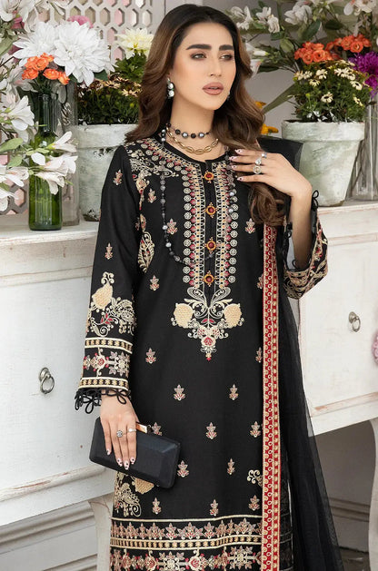 Mohagni | Muntazir Luxury Lawn 24 | AM-05 - Pakistani Designer Dress - by Mohagni | Type: Luxury - 100% Original at Saira Sultan