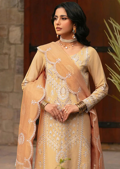 Mohagni | Muntazir Luxury Lawn 24 | CM-05 - Pakistani Designer Dress - by Mohagni | Type: Luxury - 100% Original at Saira Sultan