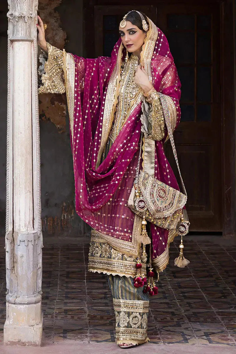 MNR | Talpur Dynasty 23 | Nawab Sahiba - Pakistani Designer Dress - by MNR | Type: Bridal - 100% Original at Saira Sultan