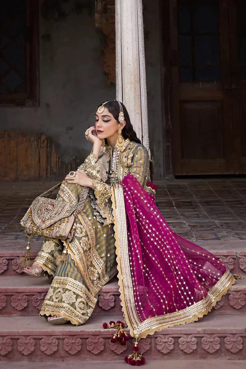 MNR | Talpur Dynasty 23 | Nawab Sahiba - Pakistani Designer Dress - by MNR | Type: Bridal - 100% Original at Saira Sultan