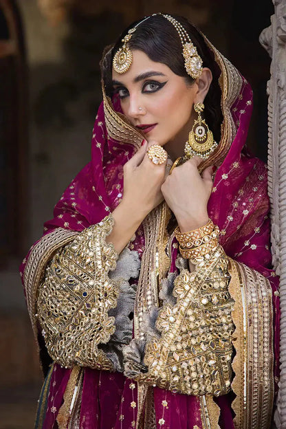 MNR | Talpur Dynasty 23 | Nawab Sahiba - Pakistani Designer Dress - by MNR | Type: Bridal - 100% Original at Saira Sultan