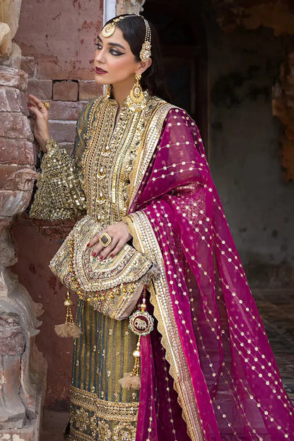 MNR | Talpur Dynasty 23 | Nawab Sahiba - Pakistani Designer Dress - by MNR | Type: Bridal - 100% Original at Saira Sultan