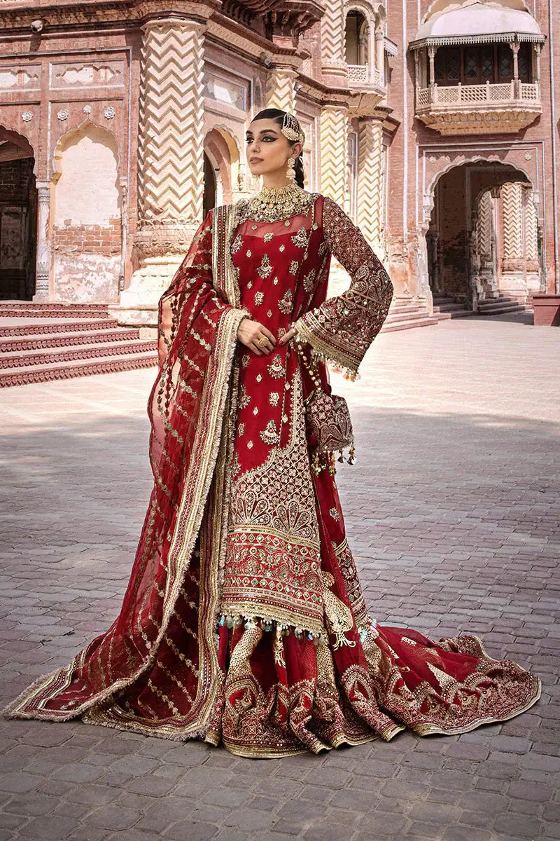 MNR | Talpur Dynasty 23 | Biya Begum - Pakistani Designer Dress - by MNR | Type: Bridal - 100% Original at Saira Sultan