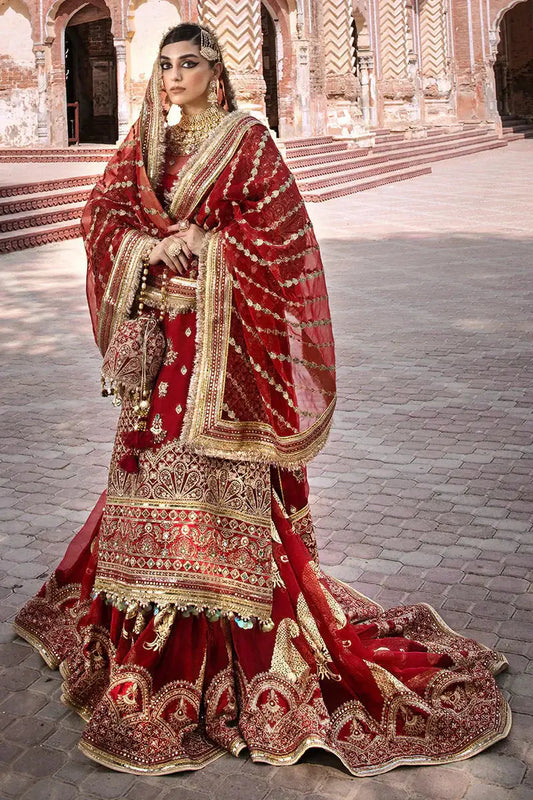 MNR | Talpur Dynasty 23 | Biya Begum - Pakistani Designer Dress - by MNR | Type: Bridal - 100% Original at Saira Sultan
