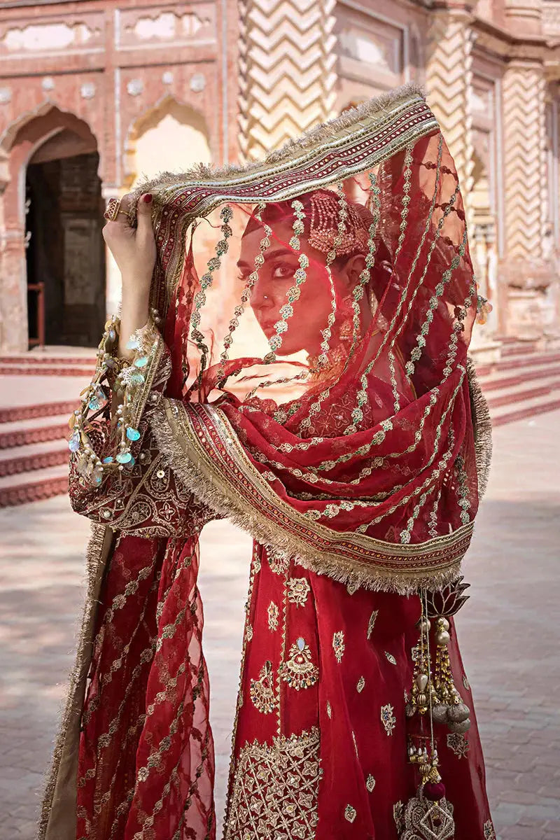 MNR | Talpur Dynasty 23 | Biya Begum - Pakistani Designer Dress - by MNR | Type: Bridal - 100% Original at Saira Sultan