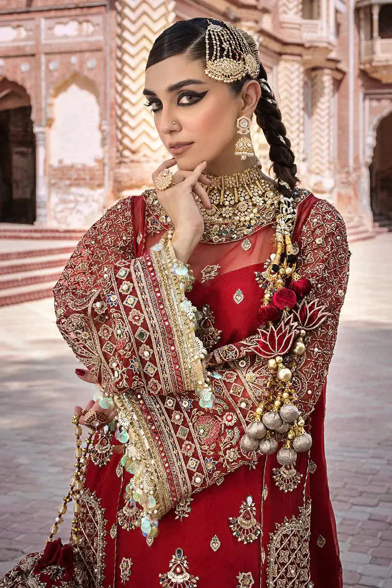 MNR | Talpur Dynasty 23 | Biya Begum - Pakistani Designer Dress - by MNR | Type: Bridal - 100% Original at Saira Sultan