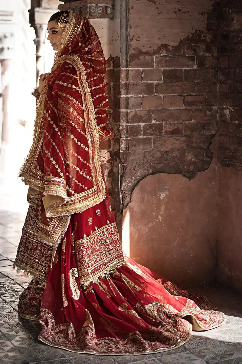 MNR | Talpur Dynasty 23 | Biya Begum - Pakistani Designer Dress - by MNR | Type: Bridal - 100% Original at Saira Sultan