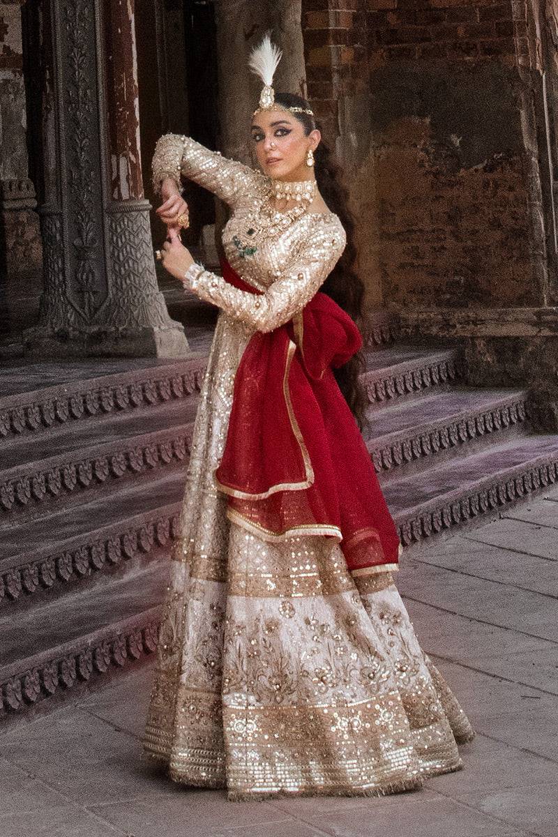 MNR | Talpur Dynasty 23 | Moti - Pakistani Designer Dress - by MNR | Type: Bridal - 100% Original at Saira Sultan