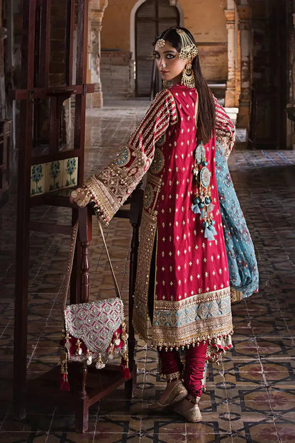 MNR | Talpur Dynasty 23 | Bibi Lal - Pakistani Designer Dress - by MNR | Type: Bridal - 100% Original at Saira Sultan