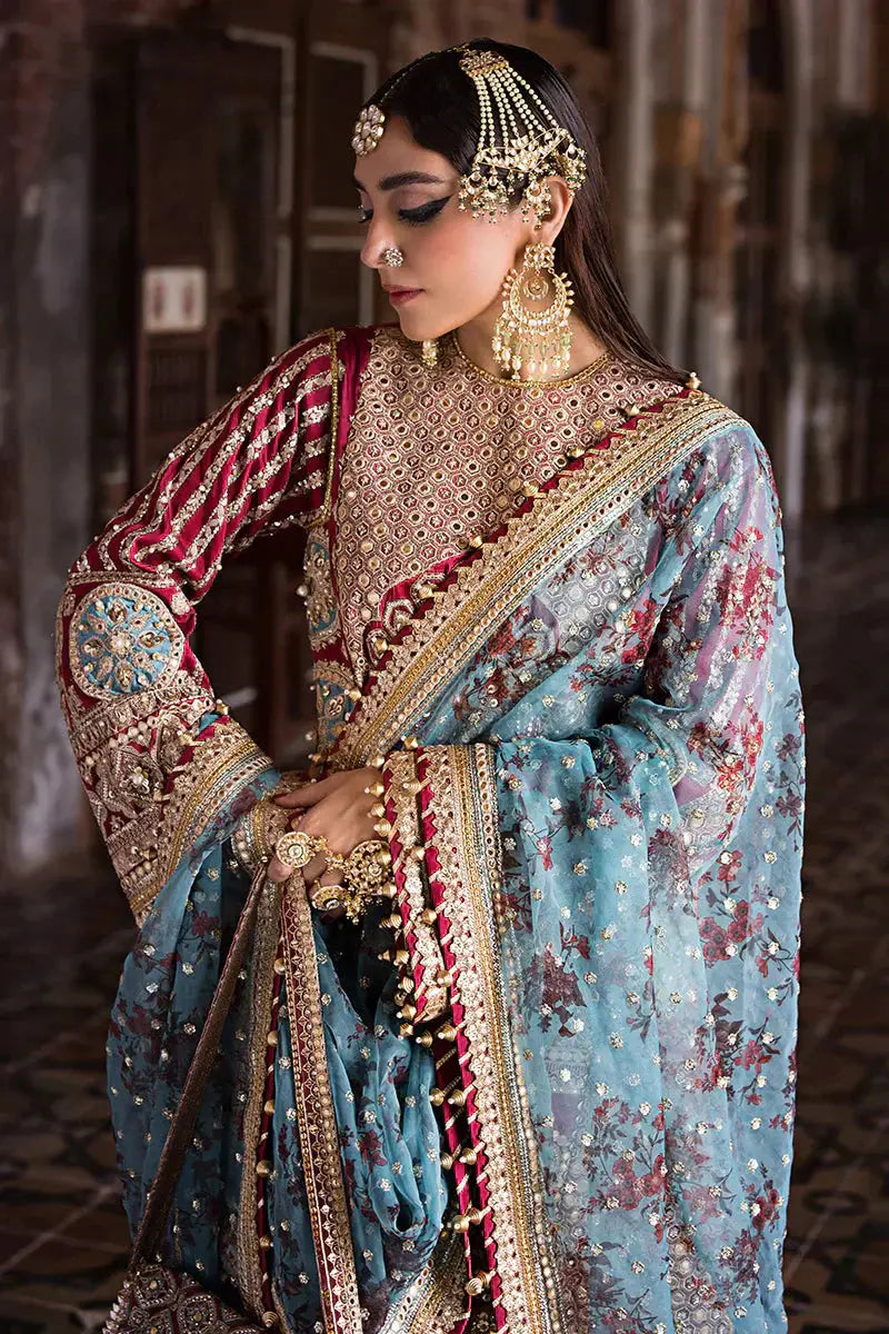 MNR | Talpur Dynasty 23 | Bibi Lal - Pakistani Designer Dress - by MNR | Type: Bridal - 100% Original at Saira Sultan