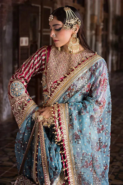 MNR | Talpur Dynasty 23 | Bibi Lal - Pakistani Designer Dress - by MNR | Type: Bridal - 100% Original at Saira Sultan