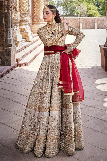 MNR | Talpur Dynasty 23 | Moti - Pakistani Designer Dress - by MNR | Type: Bridal - 100% Original at Saira Sultan