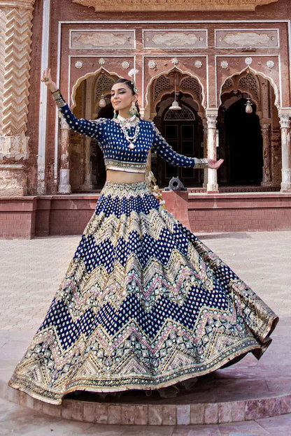 MNR | Talpur Dynasty 23 | Shahtaj - Pakistani Designer Dress - by MNR | Type: Bridal - 100% Original at Saira Sultan