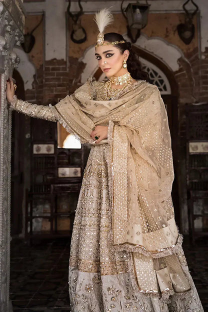 MNR | Talpur Dynasty 23 | Moti - Pakistani Designer Dress - by MNR | Type: Bridal - 100% Original at Saira Sultan