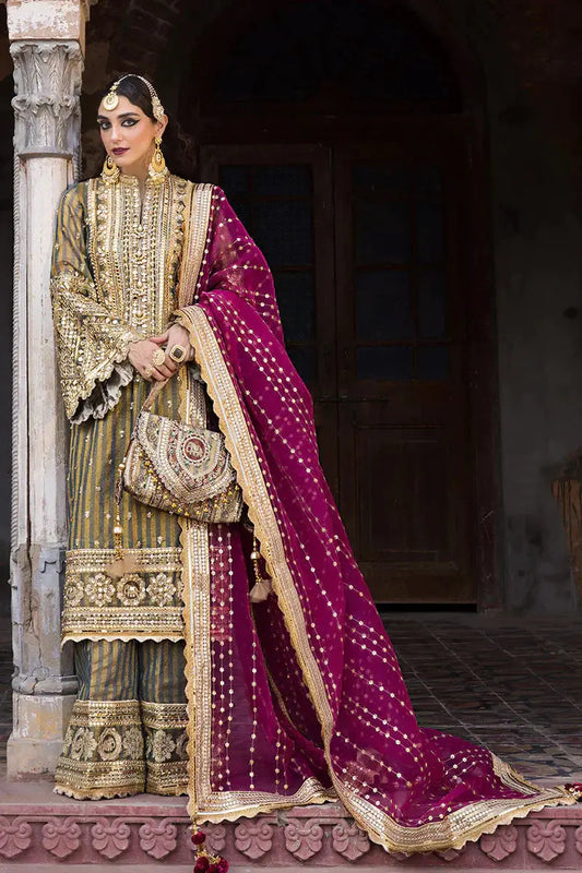 MNR | Talpur Dynasty 23 | Nawab Sahiba - Pakistani Designer Dress - by MNR | Type: Bridal - 100% Original at Saira Sultan