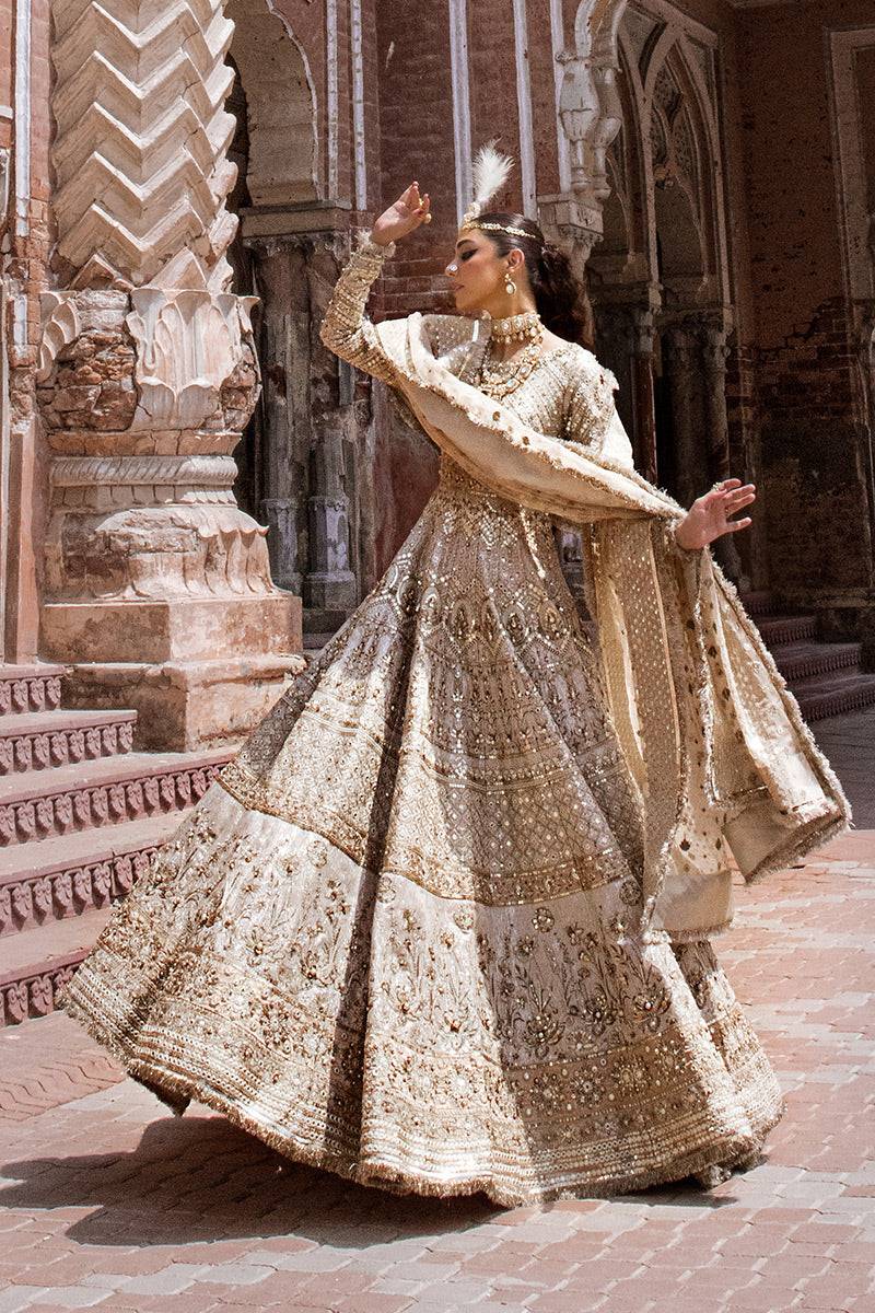 MNR | Talpur Dynasty 23 | Moti - Pakistani Designer Dress - by MNR | Type: Bridal - 100% Original at Saira Sultan