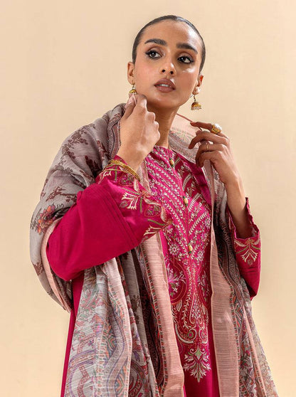 Morbagh | Lawn Collection 24 | RASPBERRY COULIS - Pakistani Designer Dress - by Morbagh | Type: Luxury - 100% Original at Saira Sultan
