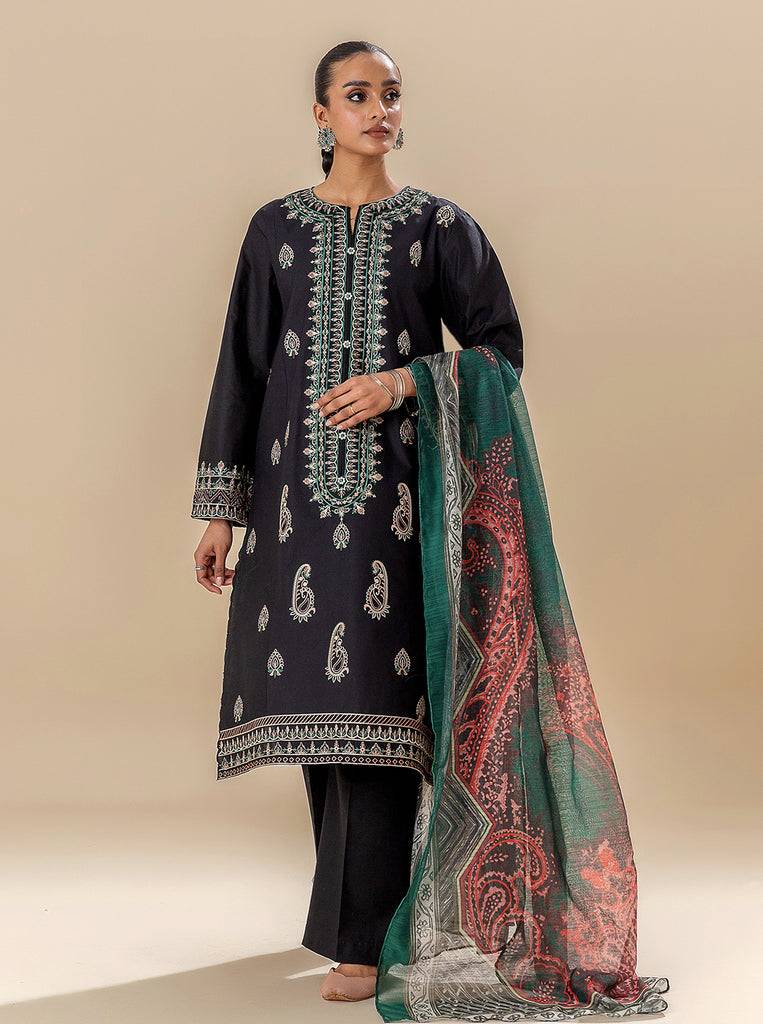 Morbagh | Lawn Collection 24 | NEUTRAL ODYSSEY - Pakistani Designer Dress - by Morbagh | Type: Luxury - 100% Original at Saira Sultan