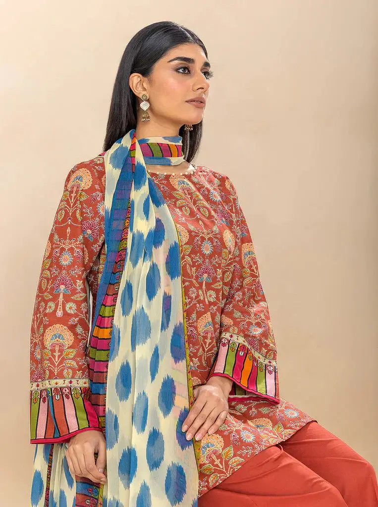 Morbagh | Lawn Collection 24 | AUBURN SKY - Pakistani Designer Dress - by Morbagh | Type: Luxury - 100% Original at Saira Sultan