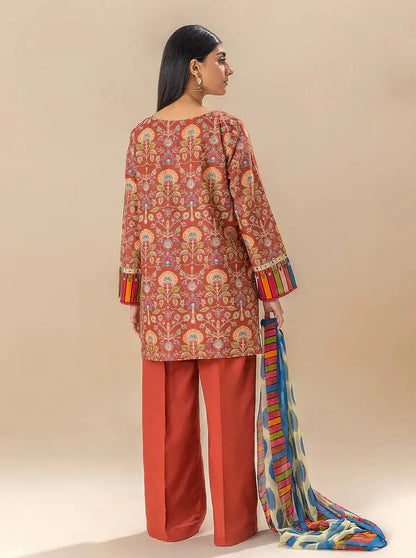 Morbagh | Lawn Collection 24 | AUBURN SKY - Pakistani Designer Dress - by Morbagh | Type: Luxury - 100% Original at Saira Sultan