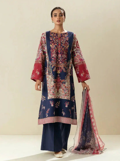Morbagh | Lawn Collection 24 | PANSY PETALS - Pakistani Designer Dress - by Morbagh | Type: Luxury - 100% Original at Saira Sultan
