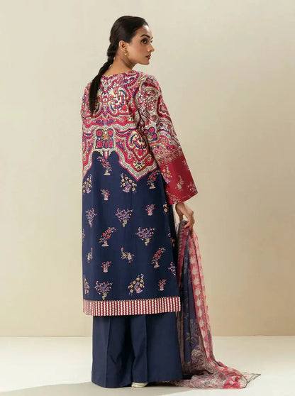 Morbagh | Lawn Collection 24 | PANSY PETALS - Pakistani Designer Dress - by Morbagh | Type: Luxury - 100% Original at Saira Sultan