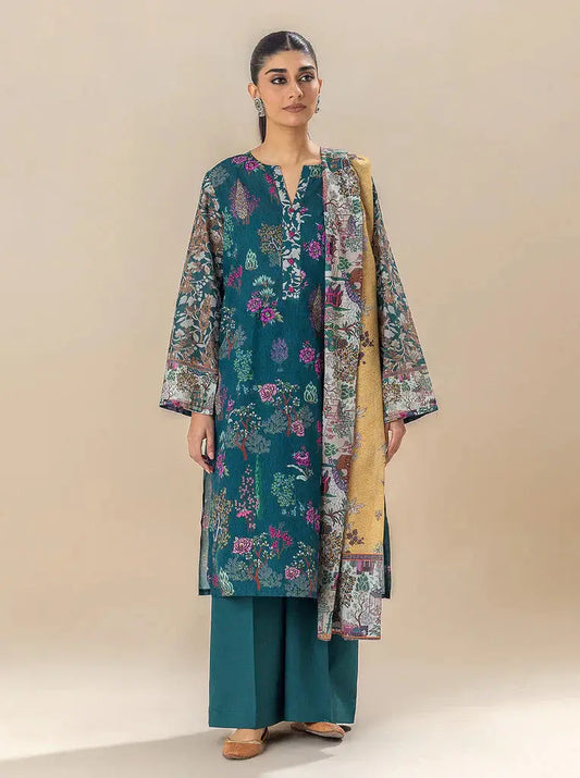 Morbagh | Lawn Collection 24 | SERENITY GREENS - Pakistani Designer Dress - by Morbagh | Type: Luxury - 100% Original at Saira Sultan