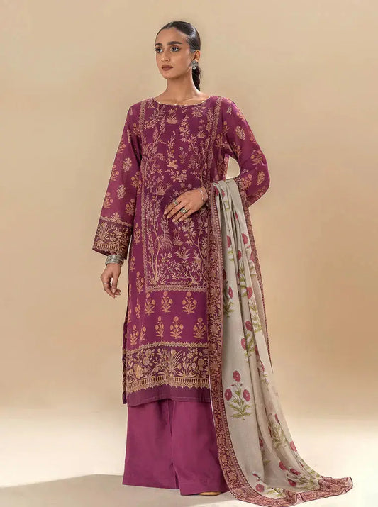 Morbagh | Lawn Collection 24 | MAGENTA MOON - Pakistani Designer Dress - by Morbagh | Type: Luxury - 100% Original at Saira Sultan