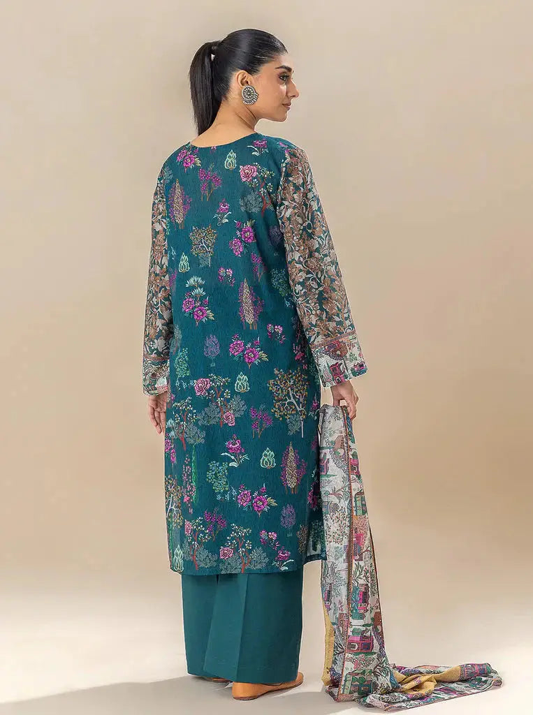 Morbagh | Lawn Collection 24 | SERENITY GREENS - Pakistani Designer Dress - by Morbagh | Type: Luxury - 100% Original at Saira Sultan