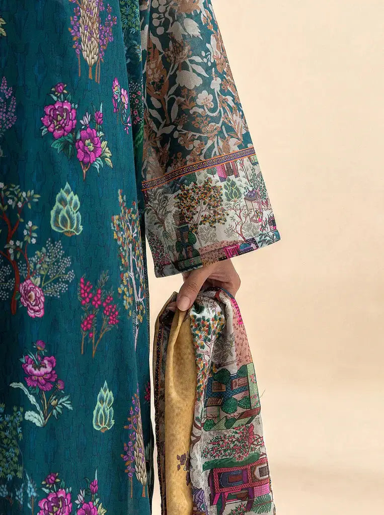 Morbagh | Lawn Collection 24 | SERENITY GREENS - Pakistani Designer Dress - by Morbagh | Type: Luxury - 100% Original at Saira Sultan