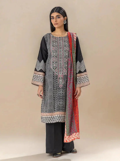 Morbagh | Lawn Collection 24 | EBONY BLISS - Pakistani Designer Dress - by Morbagh | Type: Luxury - 100% Original at Saira Sultan