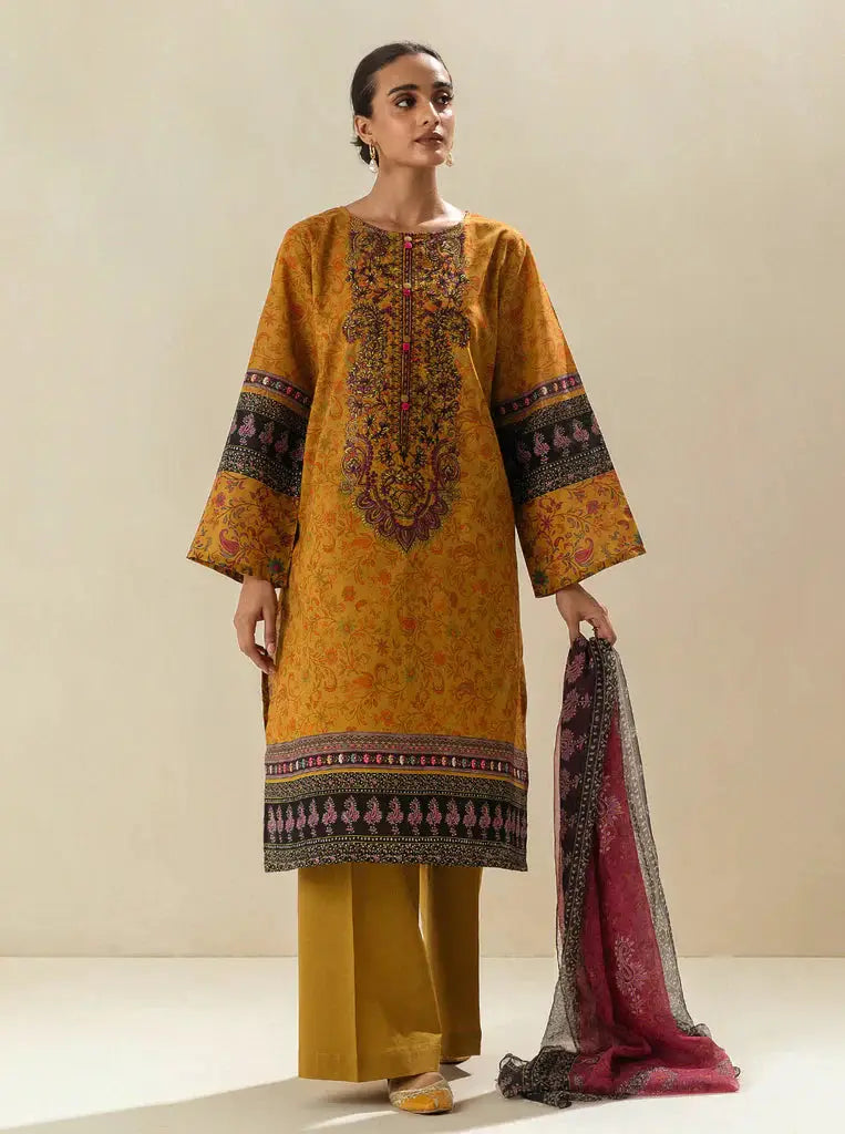 Morbagh | Lawn Collection 24 | HONEY SUCKLE - Pakistani Designer Dress - by Morbagh | Type: Luxury - 100% Original at Saira Sultan
