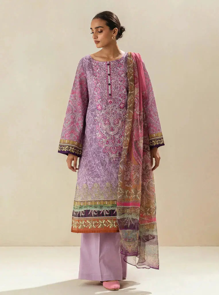 Morbagh | Lawn Collection 24 | LAVENDULA LOOP - Pakistani Designer Dress - by Morbagh | Type: Luxury - 100% Original at Saira Sultan