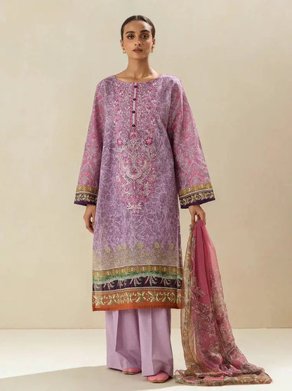 Morbagh | Lawn Collection 24 | LAVENDULA LOOP - Pakistani Designer Dress - by Morbagh | Type: Luxury - 100% Original at Saira Sultan