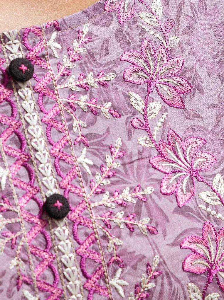 Morbagh | Lawn Collection 24 | LAVENDULA LOOP - Pakistani Designer Dress - by Morbagh | Type: Luxury - 100% Original at Saira Sultan