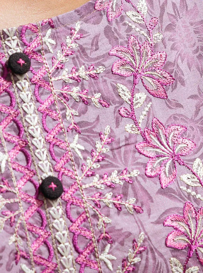 Morbagh | Lawn Collection 24 | LAVENDULA LOOP - Pakistani Designer Dress - by Morbagh | Type: Luxury - 100% Original at Saira Sultan