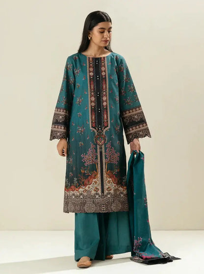 Morbagh | Lawn Collection 24 | EMERALD ABUNDANCE - Pakistani Designer Dress - by Morbagh | Type: Luxury - 100% Original at Saira Sultan