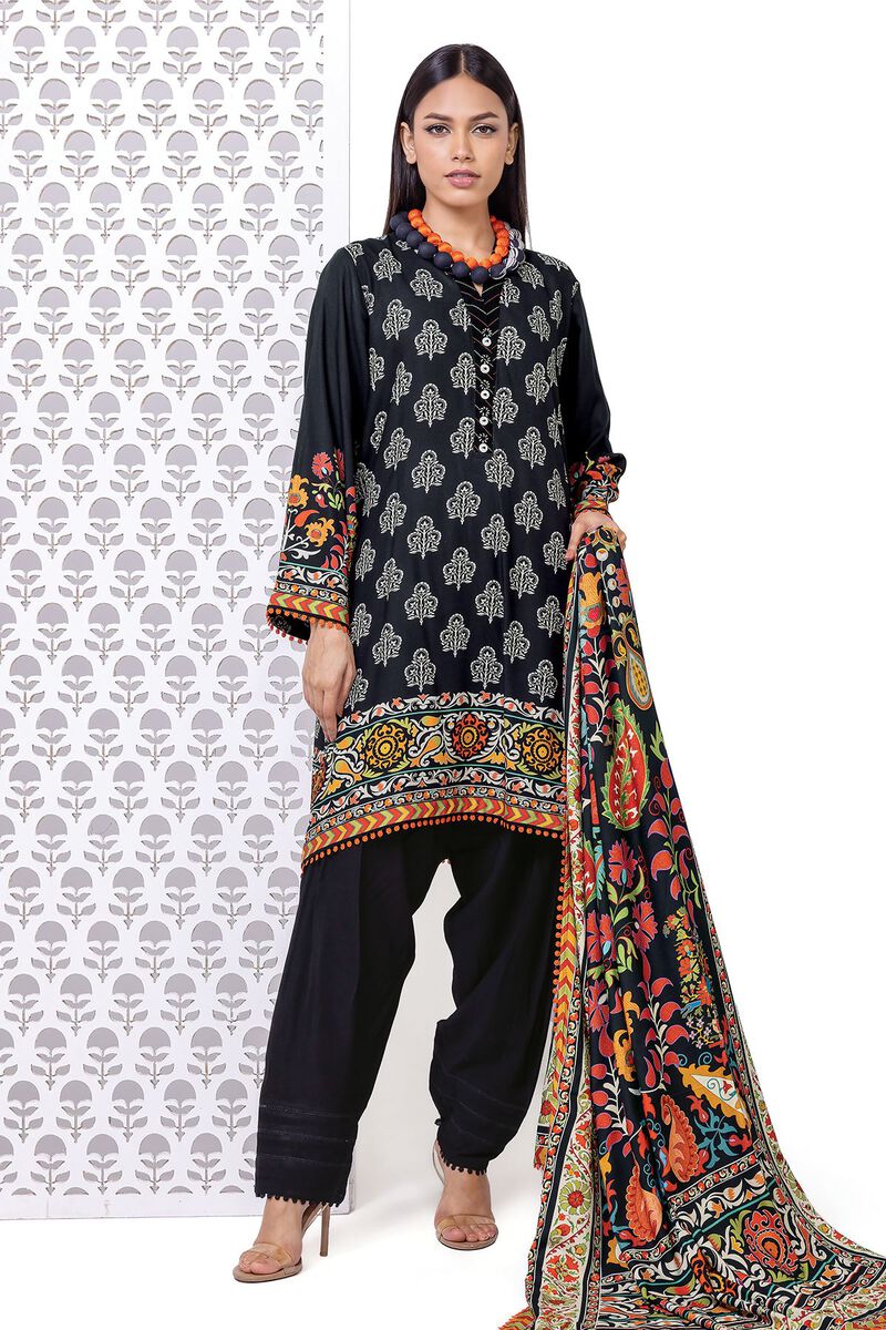 Khaadi | My Winter Mood | MT10 XS Black Marina Twill