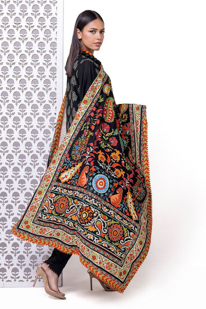 Khaadi | My Winter Mood | MT10 L Black Marina Twill