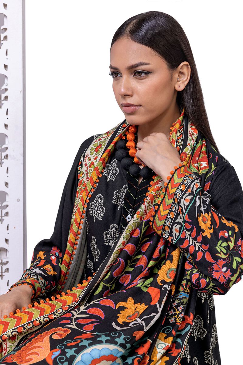 Khaadi | My Winter Mood | MT10 M Black Marina Twill
