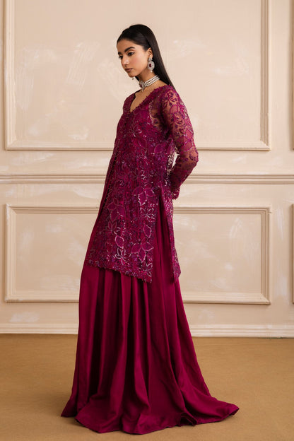 Maryum N Maria | Zaira Pret | MULBERRY M Magenta Net